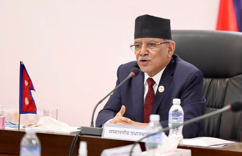 देशलाई समृद्धिको नयाँ युगमा पुर्याउन वर्तमान सरकार कटिबद्ध छ –प्रधानमन्त्री दाहाल