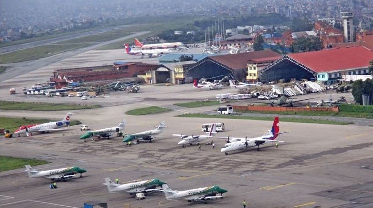 त्रिभुवन अन्तर्राष्ट्रिय विमानस्थलको हवाइ उडान प्रभावित