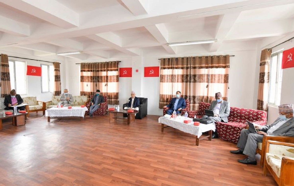 एमालेको स्थायी कमिटीको बैठक जारी, यसपछि केन्द्रिय समिति बस्ने