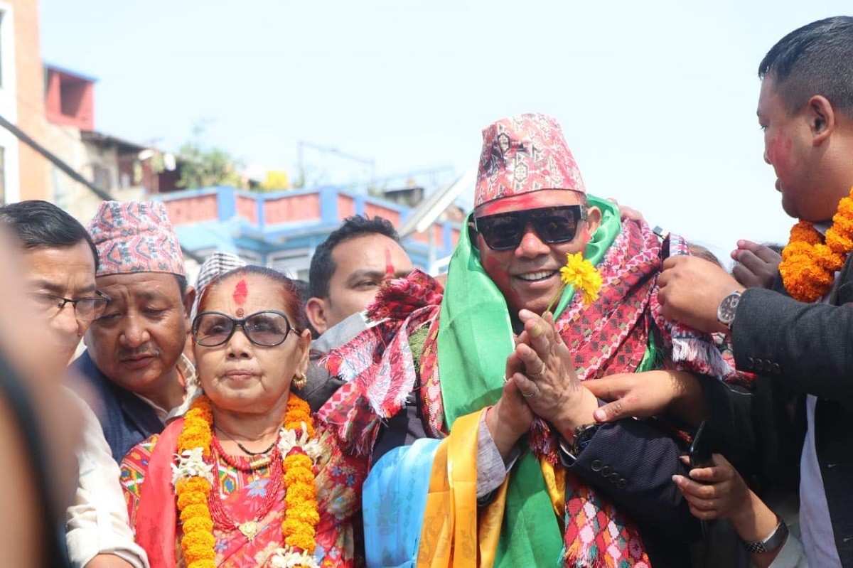 कारागारमुक्त भएपछि माइतीघर मण्डलामा रेशम चौधरी (फोटोफिचर)