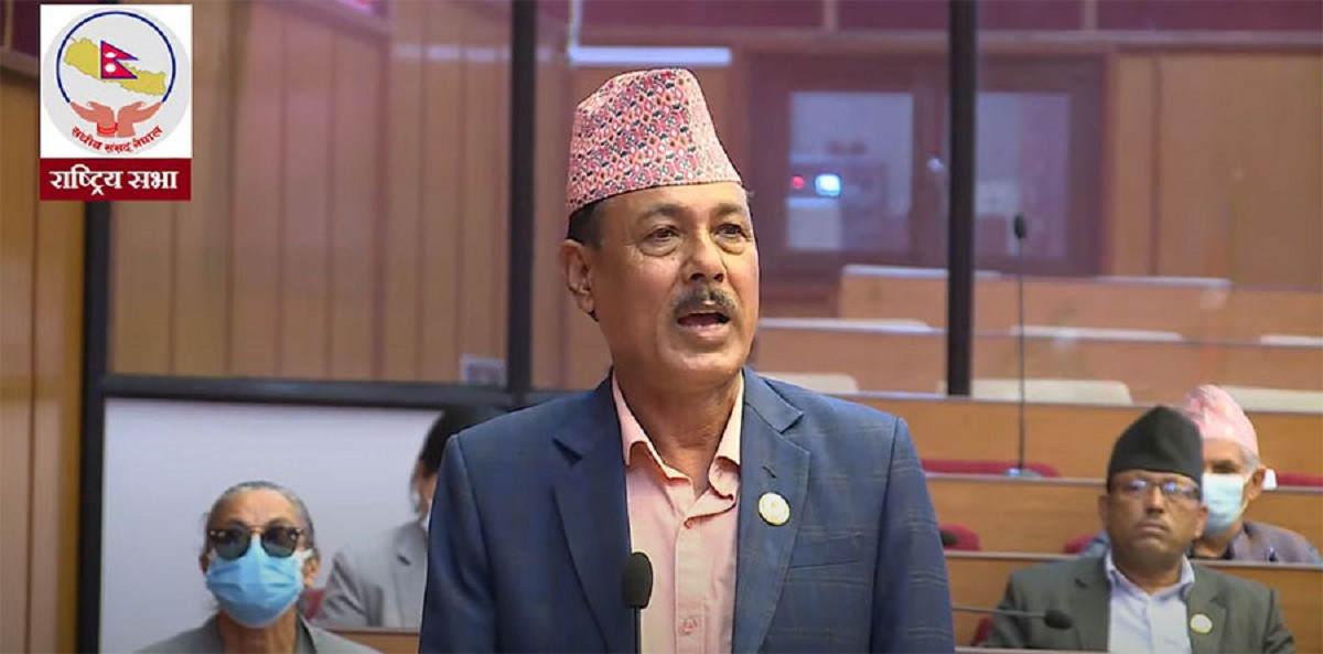 प्रधानमन्त्री प्रचण्डको राजीनामा माग्दै राष्ट्रिय सभा बैठक अवरुद्ध