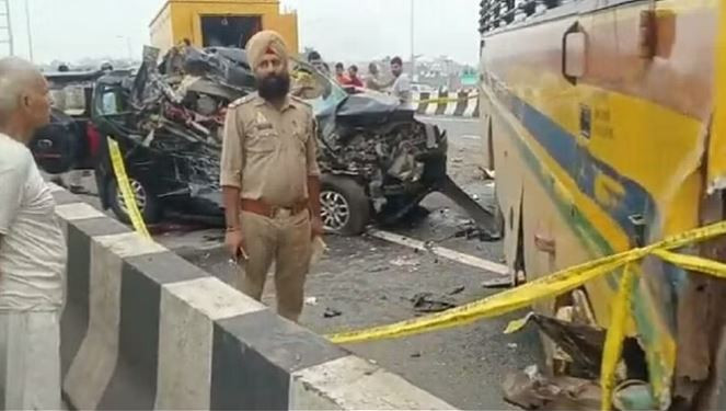 भारतको गाजियाबादमा एका बिहानै भयानक दुर्घटना, ६ जनाको मृत्यु