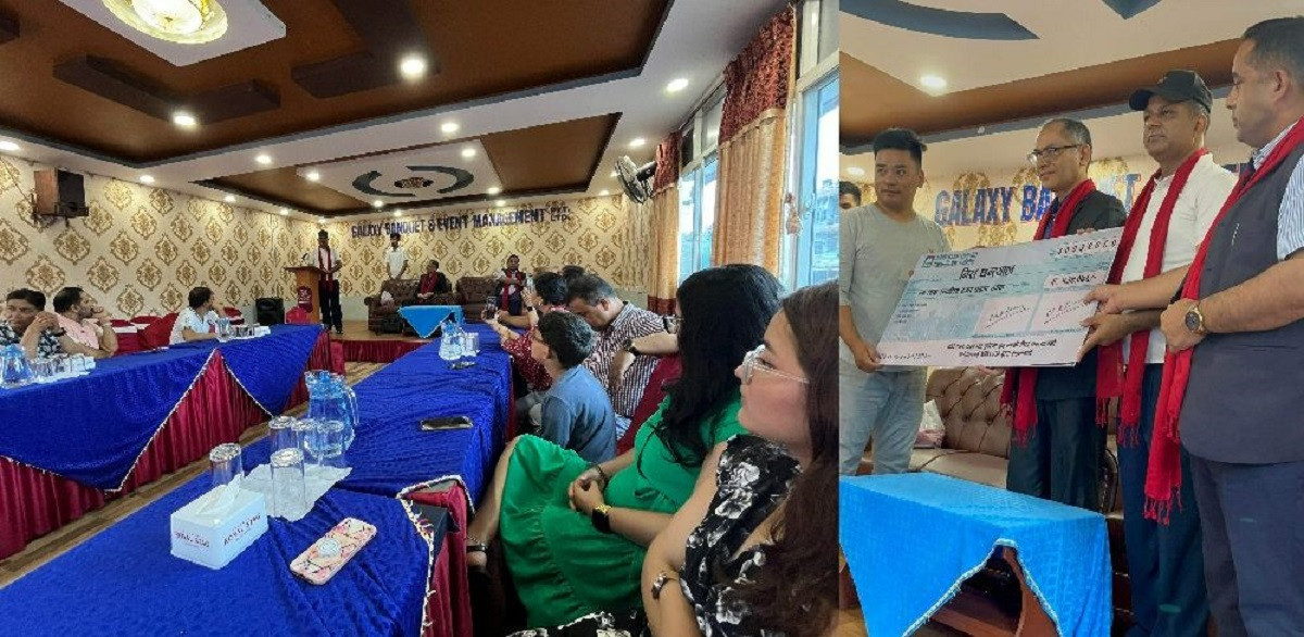 निरा छन्त्याल र मनोज थापाका परिवारलाई एनआरएनए अमेरिकाद्वारा आर्थिक सहयोग