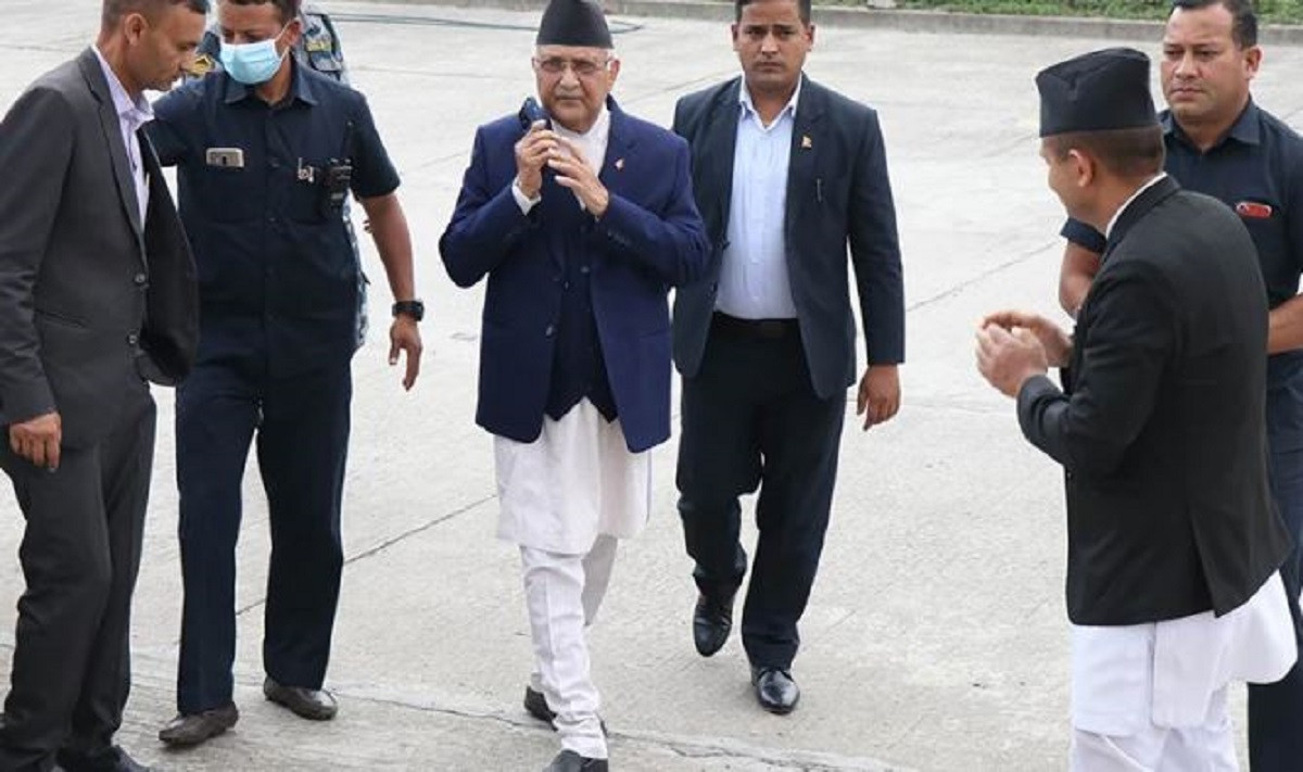 एमाले अध्यक्ष ओली कम्बोडिया प्रस्थान, ८ गते स्वदेश फर्कने