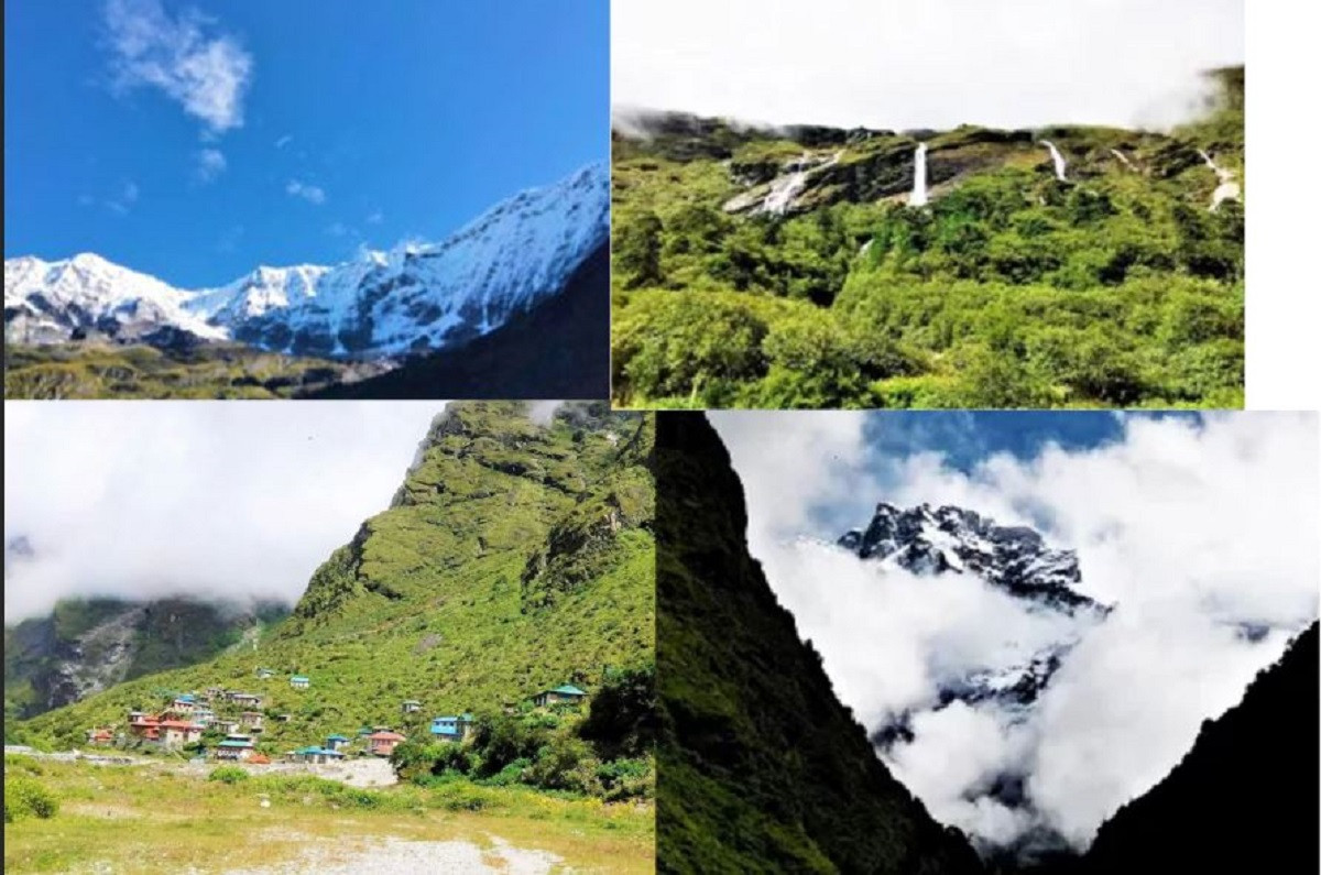 पर्यटकको पखाईमा दोलखा जिल्लाको रोल्वालिङ गाउँ (फोटोफिचर)