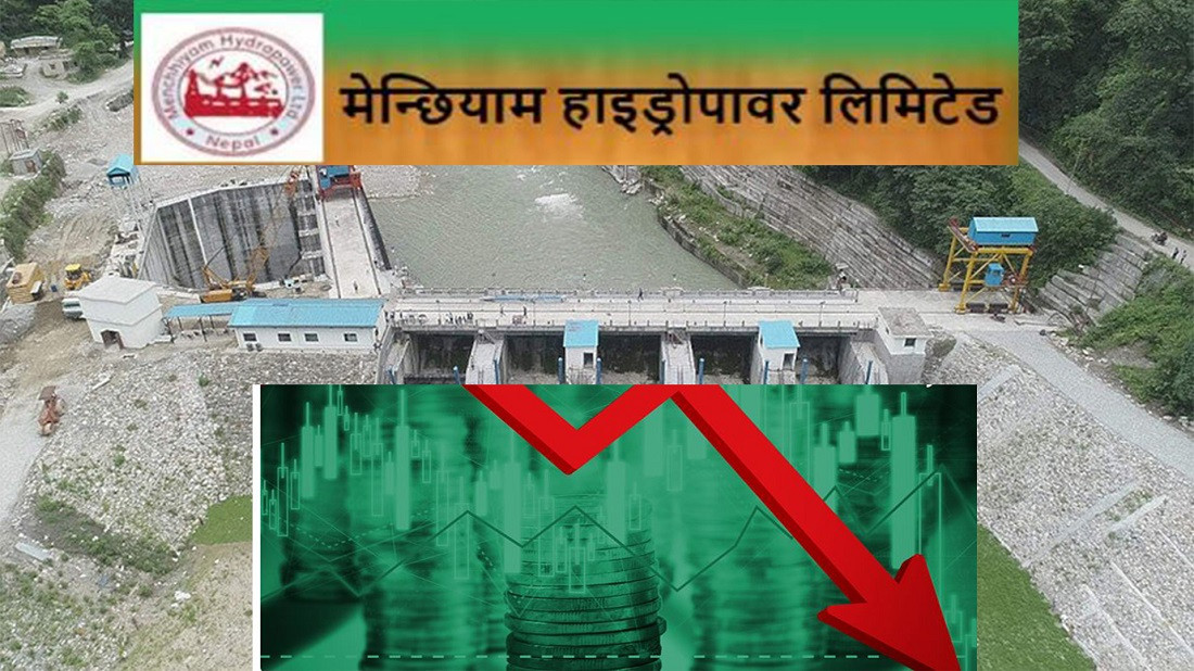 मेन्छियाम हाइड्रोपावरले सार्वजनिक गर्‍यो नोक्सानी बढेको वित्तीय रिपोर्ट