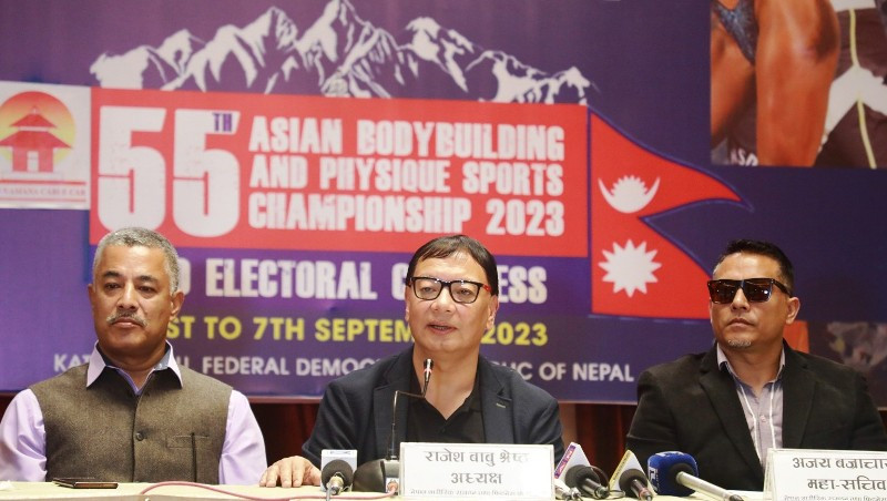 राजेशबाबु  श्रेष्ठ एसियन बडिबिल्डिङको कार्यकारी उपाध्यक्षमा चयन