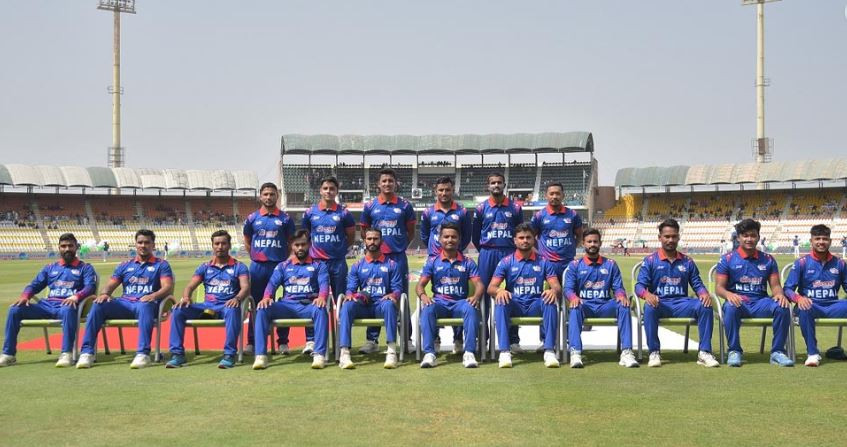 एसिया कप खेलेर स्वदेश फर्किए नेपाली क्रिकेट टोलीः विमानस्थलमा भव्य स्वागत