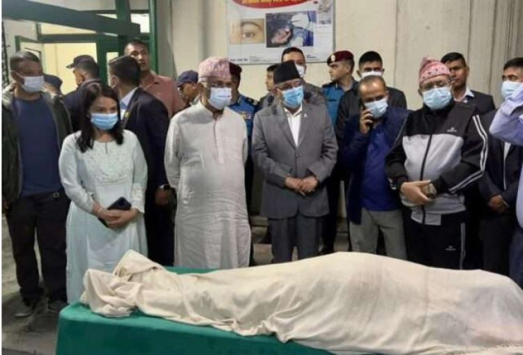 श्रद्धाञ्जलीका लागि सुवास नेम्वाङको शव भोलिसम्म पार्टी कार्यालयमा राखिने