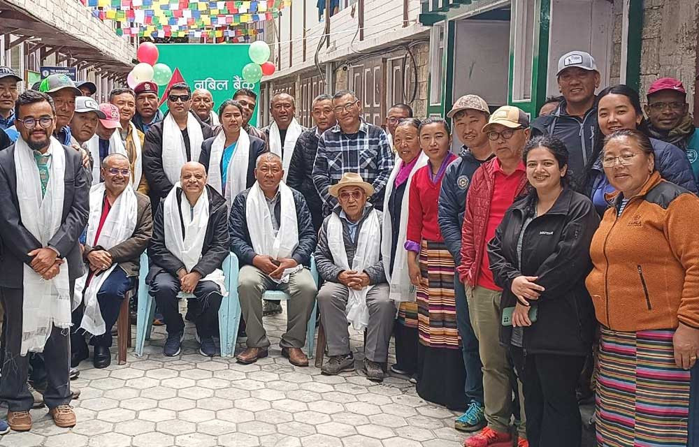 नबिल बैंकको २६५ औँ शाखा सोलुखुम्बुको नाम्चेमा