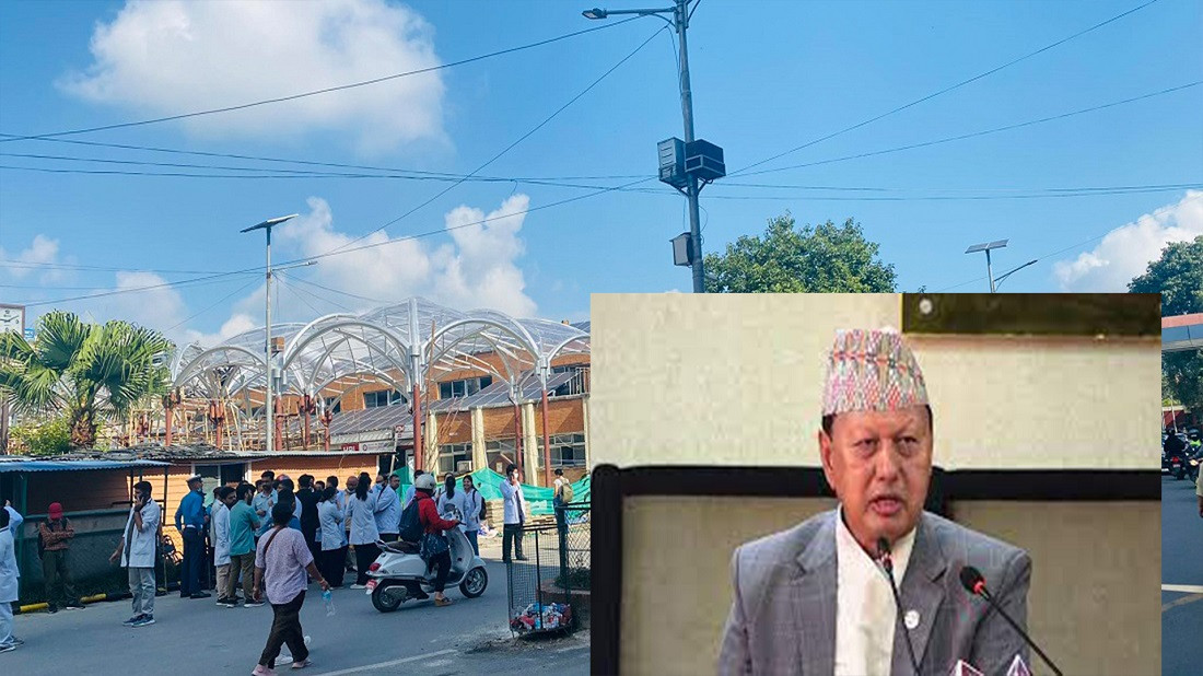 चिकित्सकहरूको सुरक्षाको जिम्मा सरकारले लिन्छ : स्वास्थ्यमन्त्री बस्नेत
