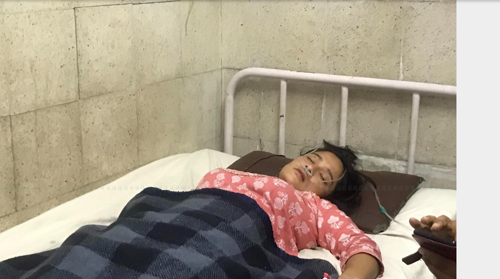 रिगलको आममाफीविरूद्ध अनशन सुरू गरेकी भारती अस्पतालमा