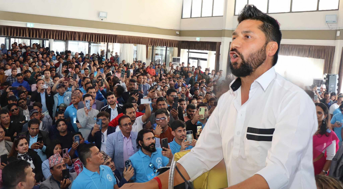 मतदाताले मत परिवर्तन गरे मात्र देश परिवर्तन हुन्छ - रास्वपा सभापति लामिछाने 