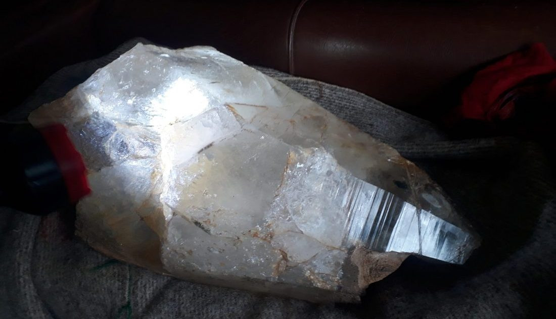 टल्कने ढुङ्गा अर्थात् ‘क्वार्ज क्रिष्टल’ गोरखा दरबार परिसरमै राखिने