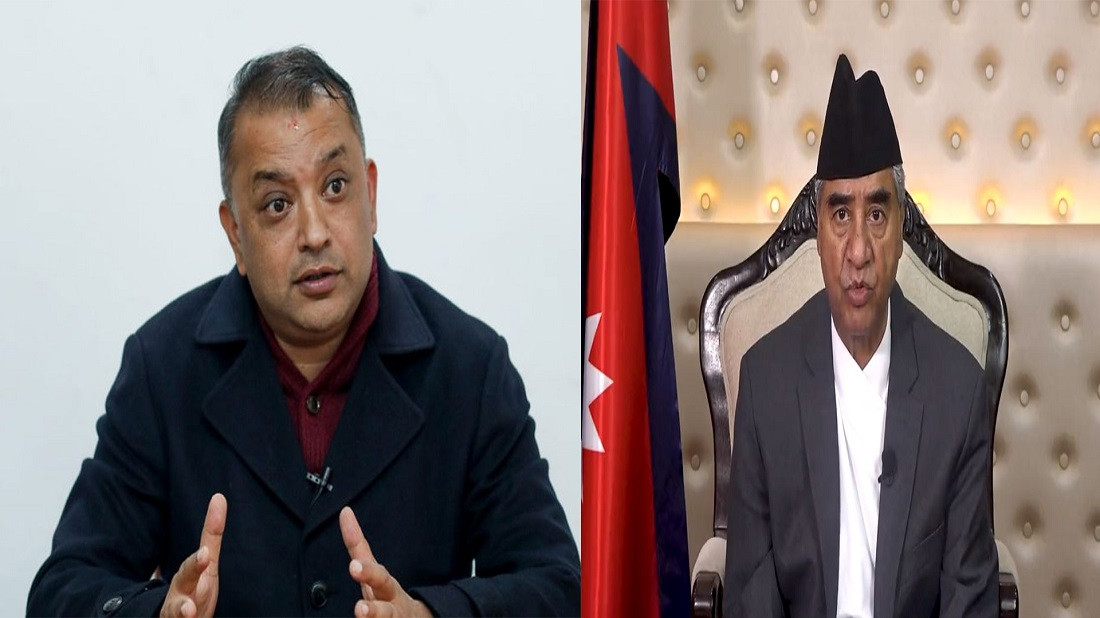 गठबन्धनको विषयमा सभापति देउवा र महामन्त्री थापाबीच मिलेन कुरा, छलफल निष्कषविहीन