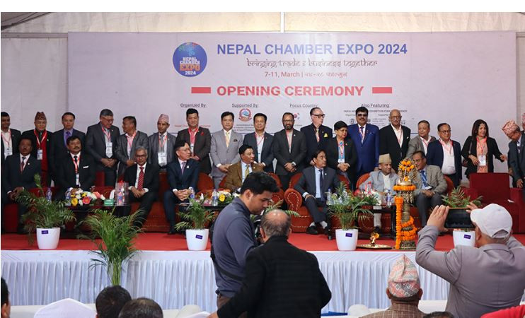  काठमाडौं भृकुटीमण्डपमा सुरु भयो  ‘चेम्बर एक्स्पो २०२४’ 
