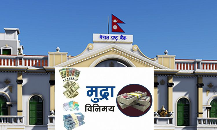 यस्तो छ आजको विदेशी मुद्राको विनिमय दर 