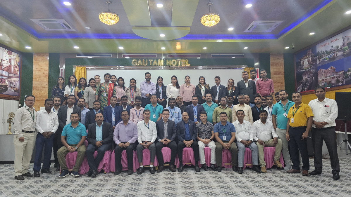 सानिमा रिलायन्स लाइफ इन्स्योरेन्सद्वारा कर्मचारी क्षमता अभिवृद्धि कार्यक्रम सम्पन्न ।