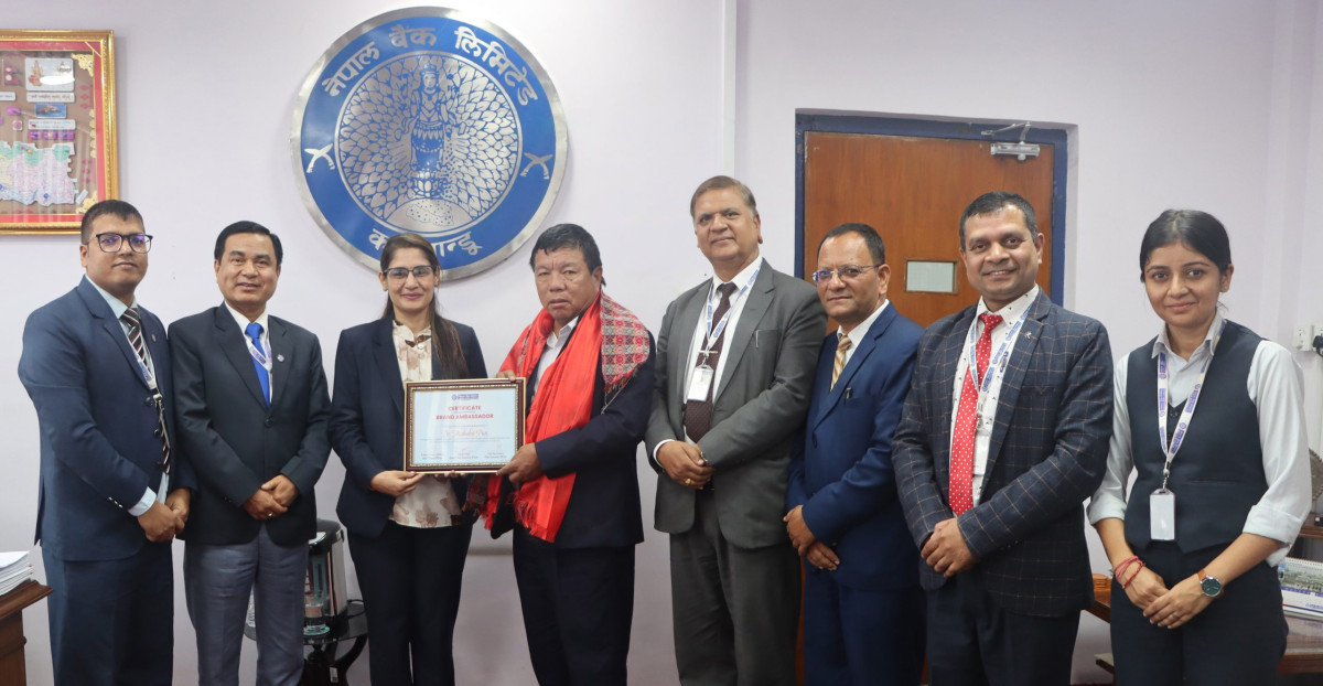 महावीर पुन नेपाल बैंक लिमिटेडको ब्राण्ड एम्बास्डरमा पुनः नियुक्त