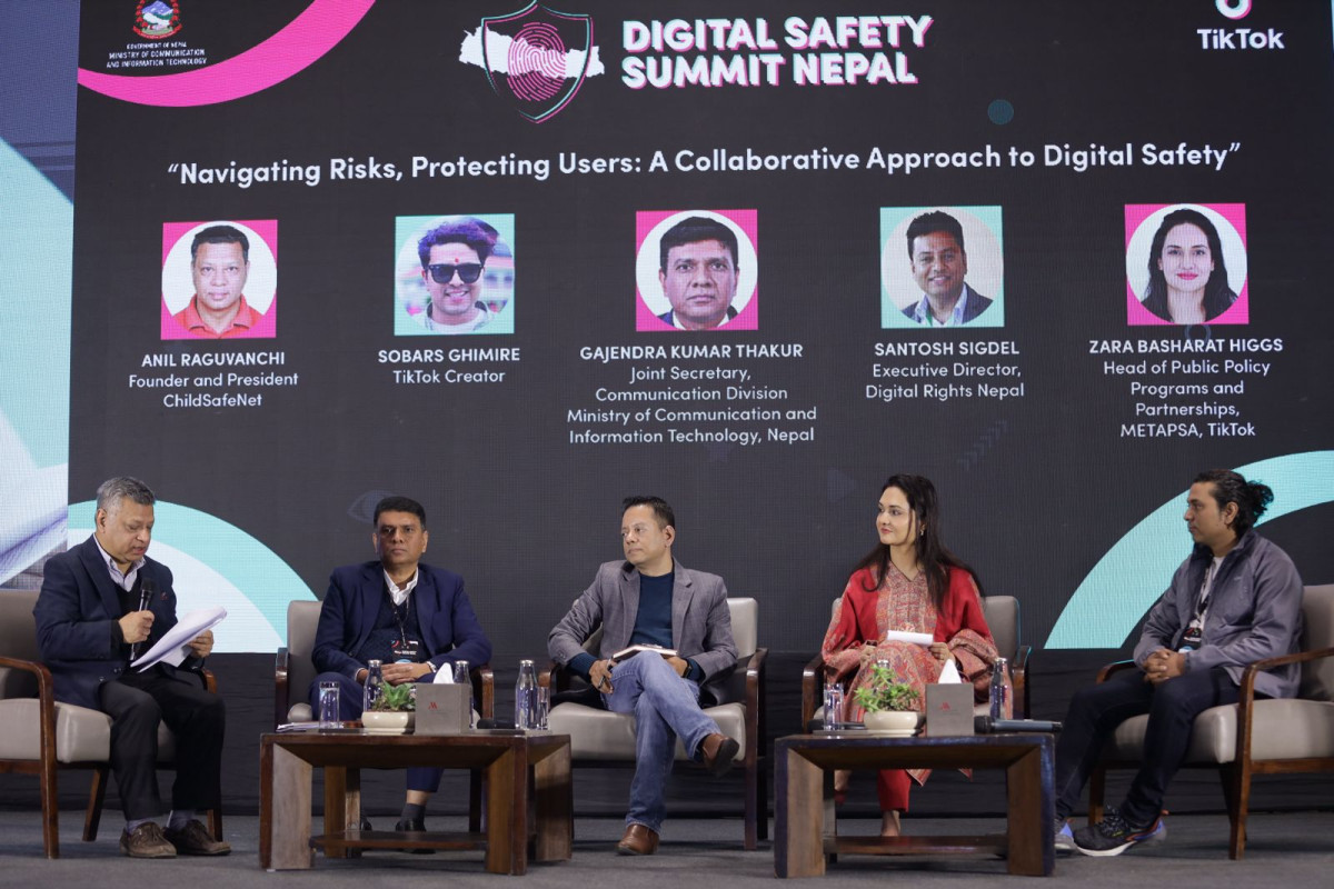 टिकटक र संचार तथा सूचना प्रविधि मन्त्रालयद्वारा डिजिटल सेफ्टी समिट नेपालको आयोजना