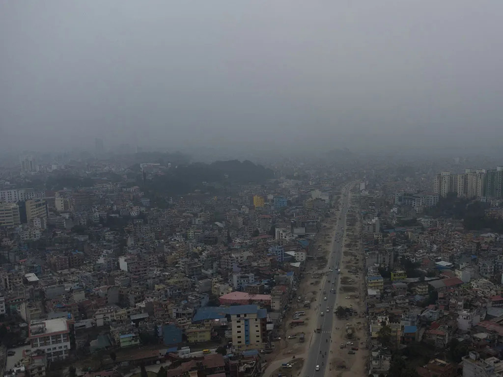 काठमाडौं सहित देशका चार सहरमा वायु प्रदूषणको तह उच्च