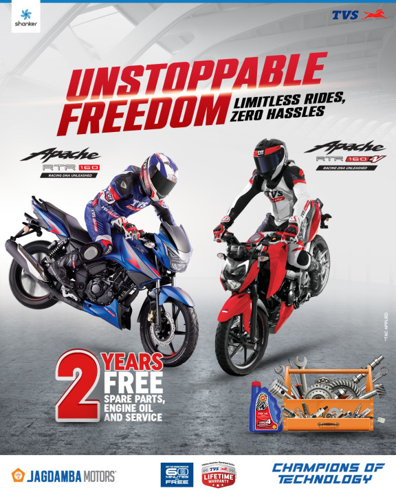 Jagdamba Motors Introduces Unstoppable Freedom for 2 years 'A Campaign Aimed to Provide Riders with Hassel Free - Limitless Rides'