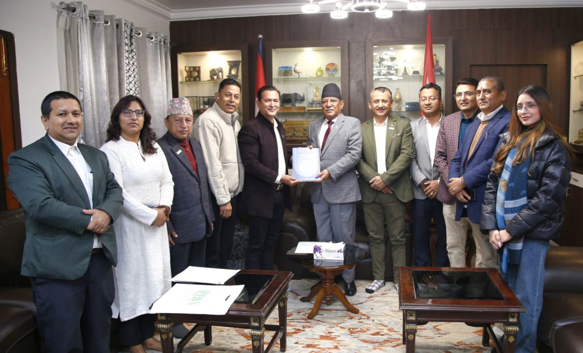 त्रिदेशीय विद्युत् व्यापार सम्झौता नेपालका लागि कोशेढुंगा : प्रचण्ड