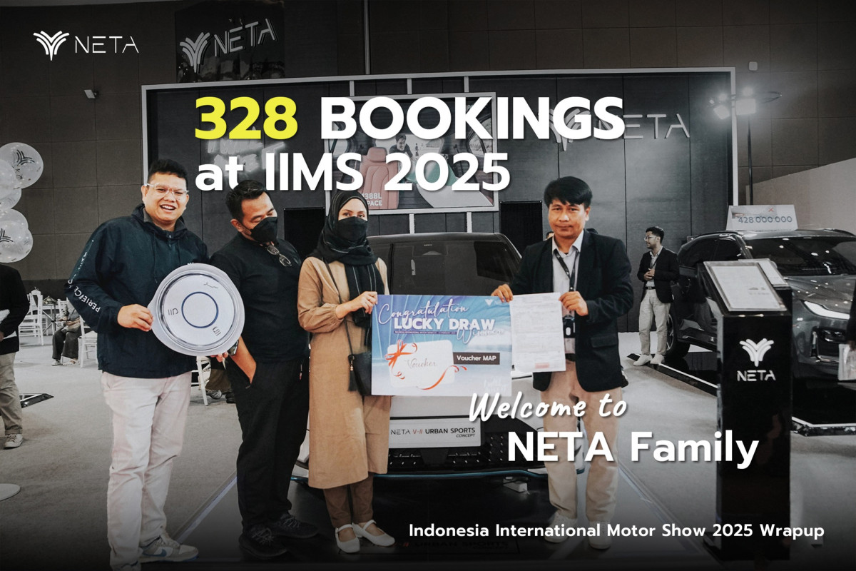 NETA Receives 328 Bookings at Indonesia International Motor Show (IIMS) 2025, Strengthening Global Presence