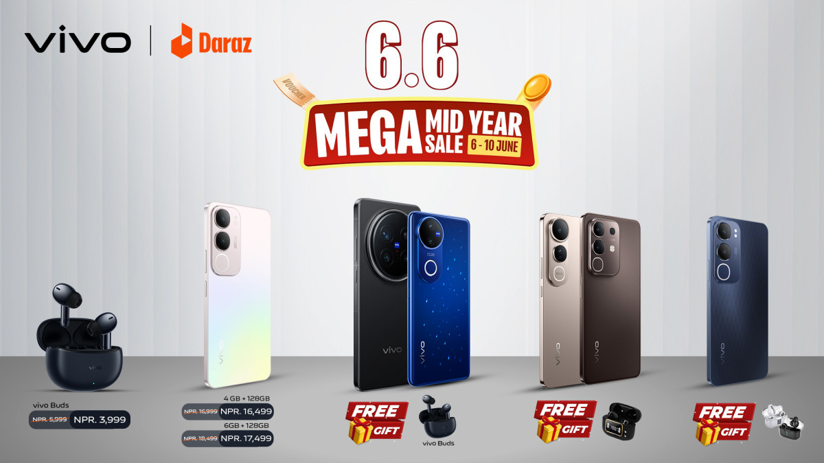 vivo Unveils Exclusive Offers During Daraz 6.6 Mega Mid-Year Sale: Free Gifts, Big Discounts & More!