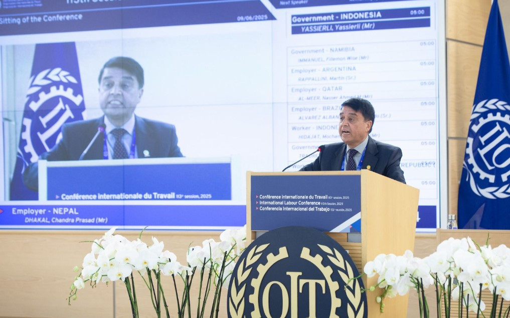 President Dhakal Calls for Investment-Friendly Reforms and Global Partnerships at ILO Conference