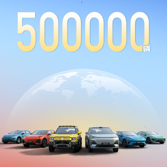 Deepal achieves milestone of 500,000 Unit Deliveries worldwide