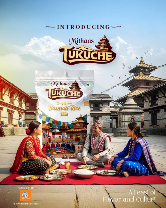 किङ फुड्स प्रा.लि. द्वारा “मिठास टुकुचे १४०१” उच्च गुणस्तरीय बासमती चामलको सार्वजनिक घोषणा