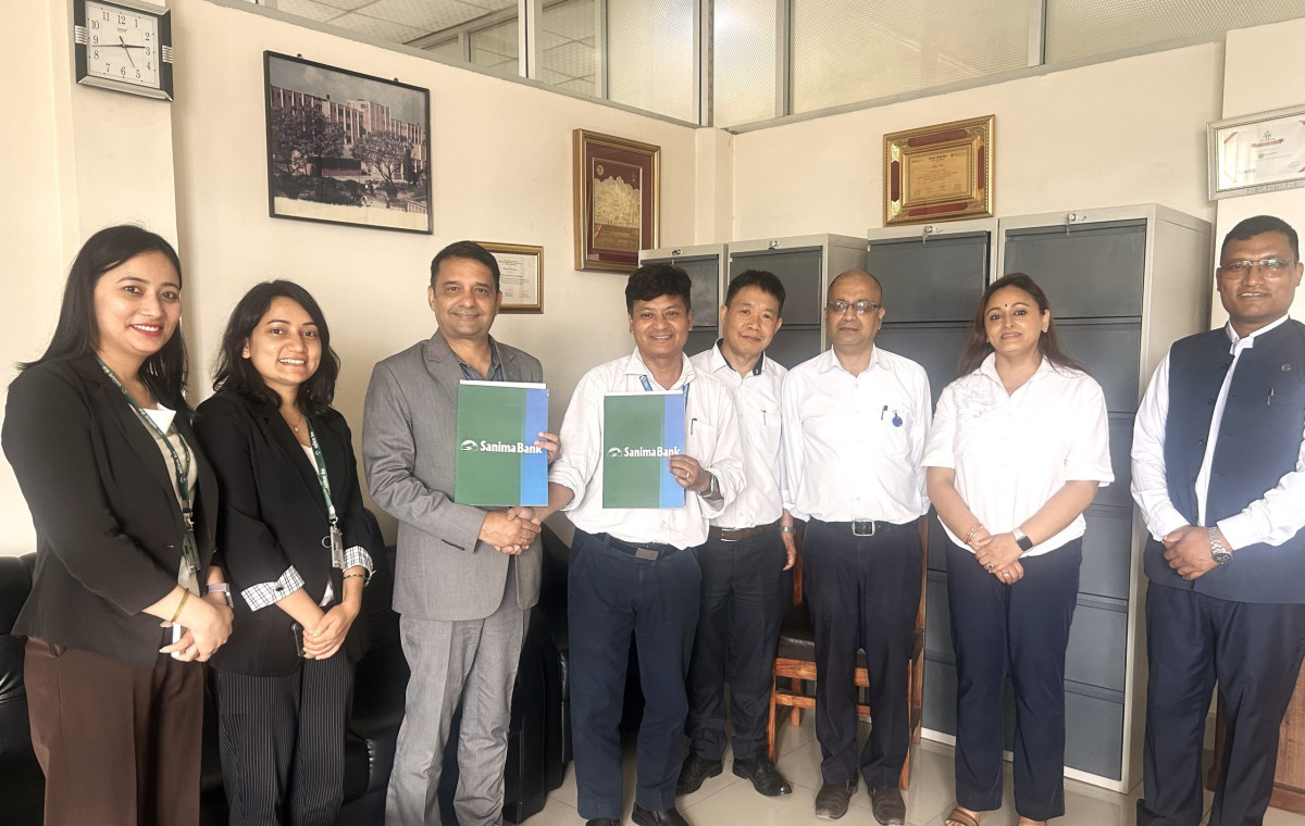 सानिमा बैंक र पाटन अस्पतालबीच महिलाको उपचारका लागि आर्थिक सहयोगको सम्झौता