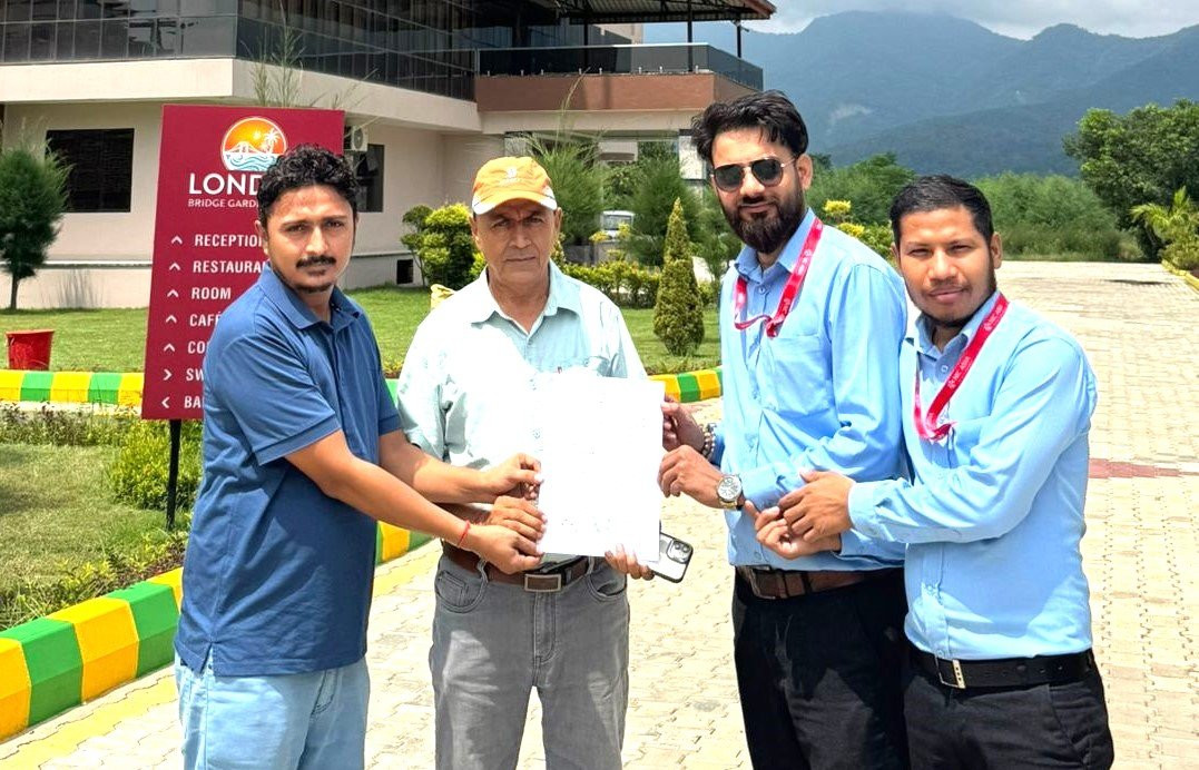 एनआईसी एशिया बैंकका ग्राहकले नवलपरासीको लन्डन ब्रिज गार्डेन रिसोर्टमा छुट पाउने