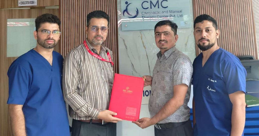 एनआईसी एशिया बैंकका ग्राहकहरूले Chiropractic and Manual Therapy Centre मा सेवा लिँदा १० प्रतिशत छुट पाउने