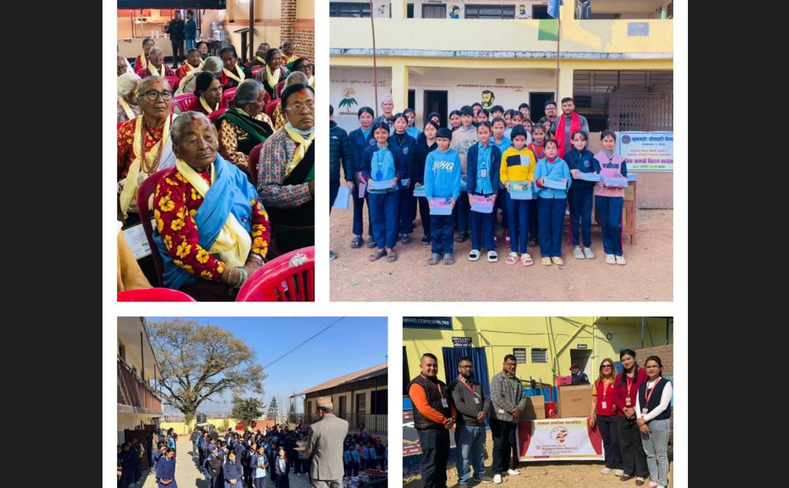 महालक्ष्मी विकास बैंकले संस्थागत सामाजिक उत्तरदायित्व अन्तर्गत विभिन्न्न कार्यक्रमहरू सम्पन्न