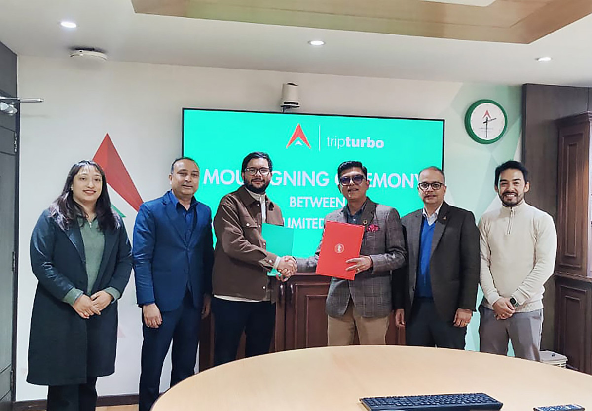 नबिल बैंकको मोबाइल एपमा ट्रिप टर्बोको सेवा उपलब्ध हुने, बैंकिङ र ट्राभल एउटै प्लेटफर्ममा