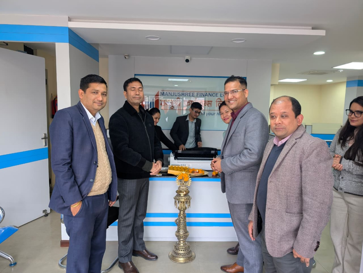 मन्जुश्री फाइनान्सको २८ औं शाखा थापाथलीमा सञ्चालन