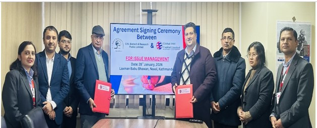 ओएन बायोटेकले आइपीओ निष्काशन गर्ने, बिक्री प्रबन्धकमा ग्लोबल आइएमई क्यापिटल