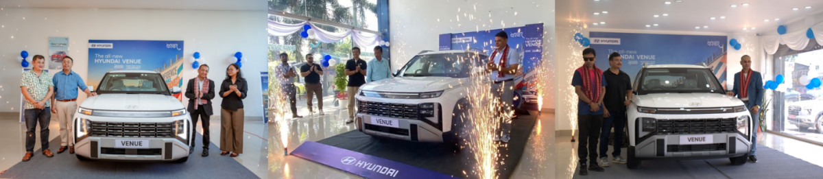 The all-New Hyundai VENUE, अब भैरहवा, बुटवल, र दाङमा