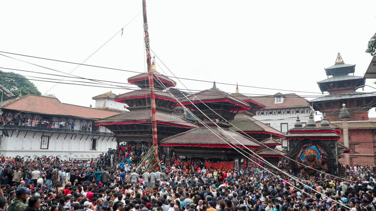 देवराज इन्द्रको पूजा-आराधना गरी आज इन्द्रजात्रा मनाइँदै