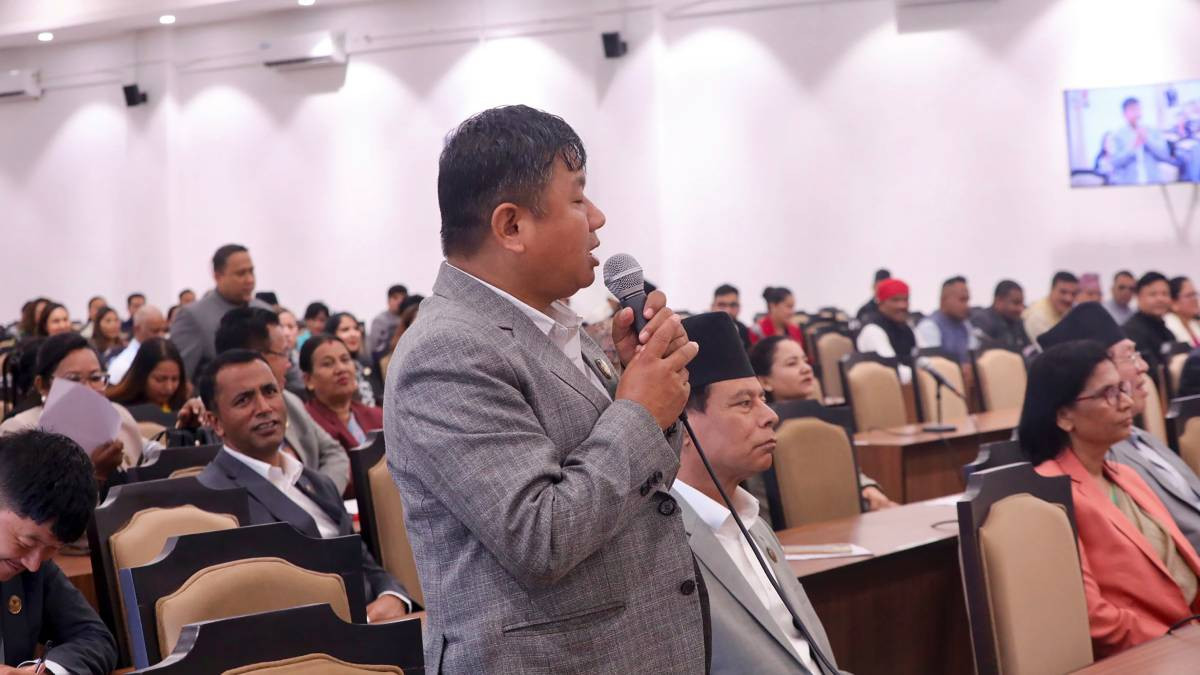 यो सम्मानित सदनबाट जनताहरूलाई म रित्तै फर्किँदैछु भनेर भन्नुपर्ने बाध्यता छ : ध्रुवराज राई