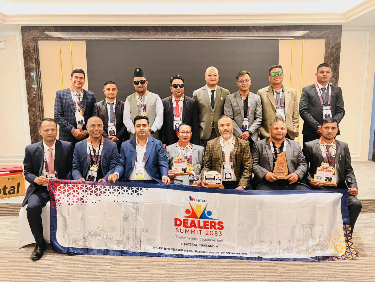 पटायामा सम्पन्न भयो ‘UNITED DEALERS SUMMIT 2083’, नयाँ उत्पादन सार्वजनिक